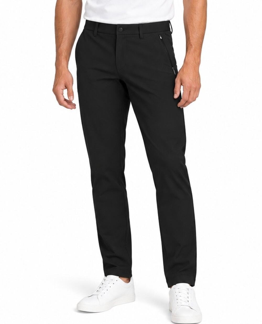 Lululemon Commission Pant Black Warpstreme Men’s 34x32 Stretch Chino Pants